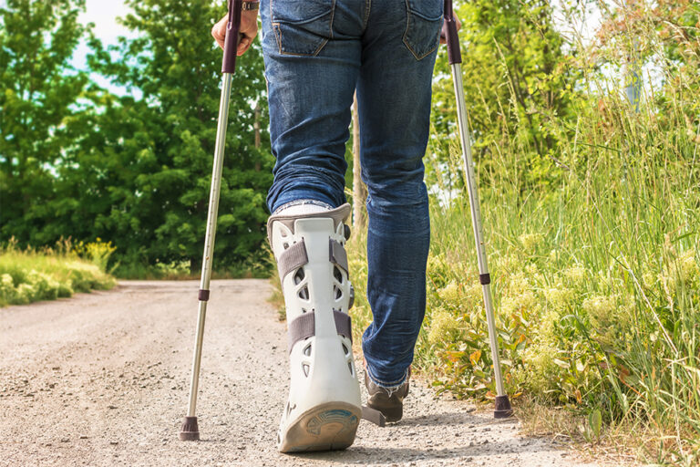 Health Tip Preventing Falls on Crutches Comprehensive Orthopaedics